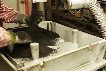 Výroba hliníkového odlitku